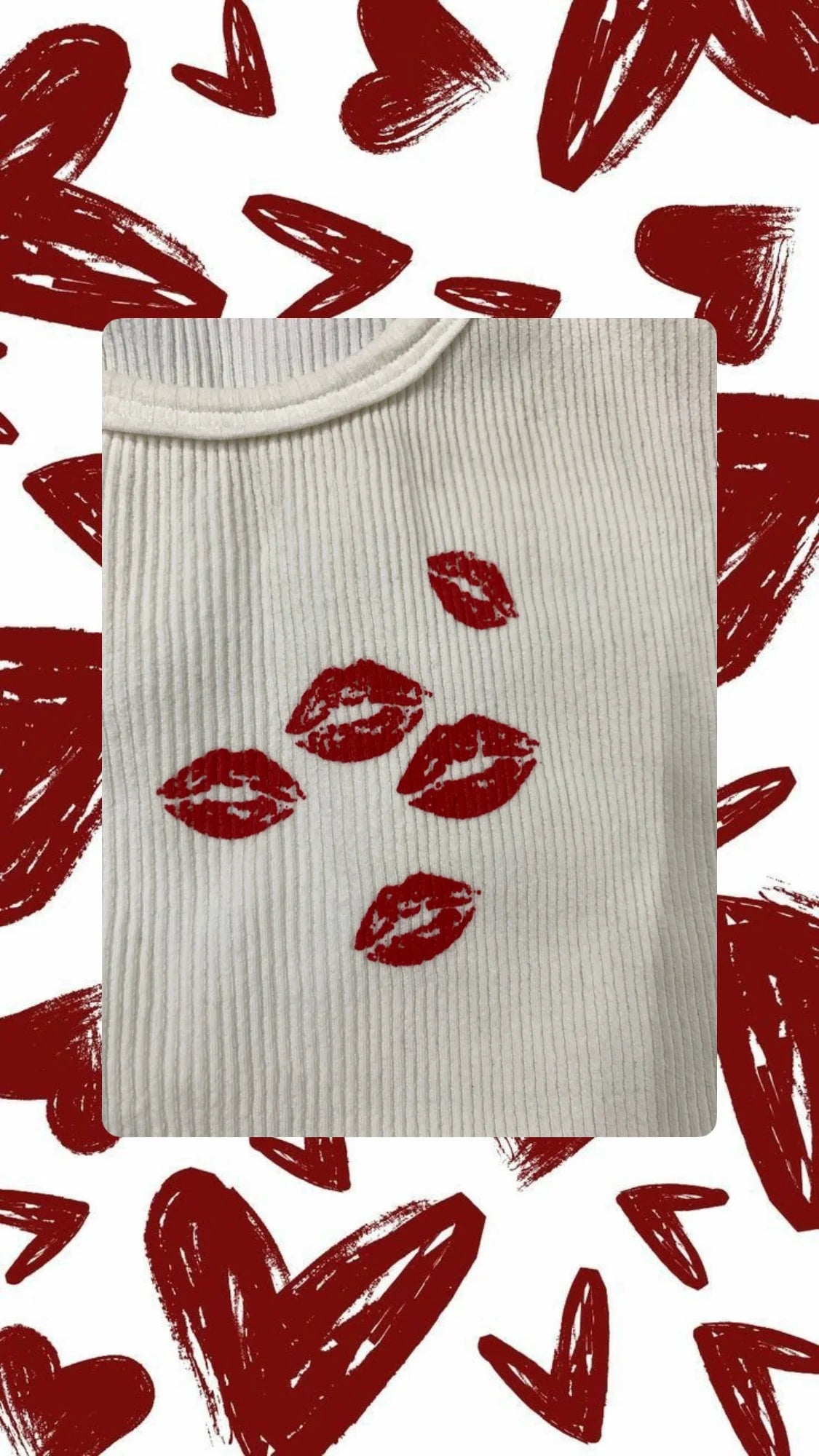 heavy weight smooches tanktop