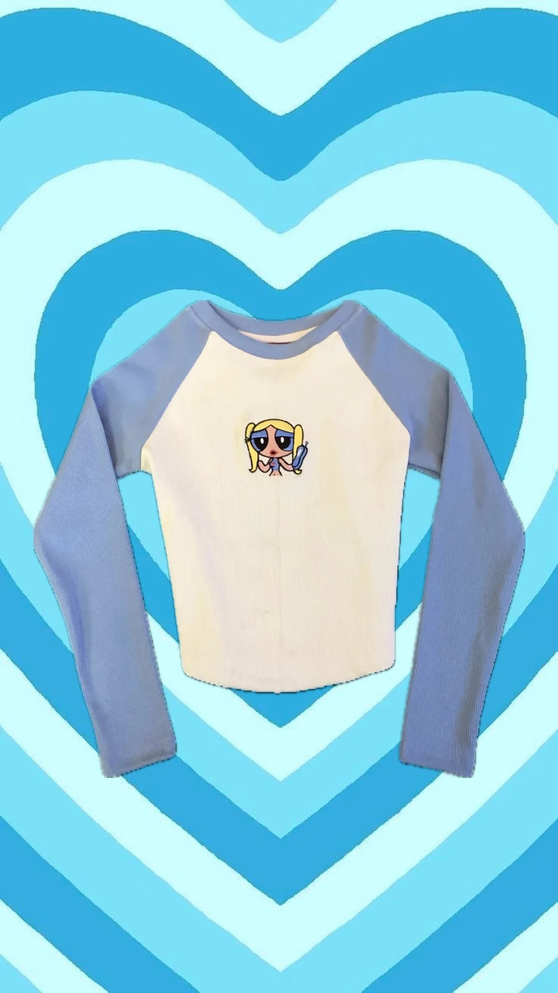 Ribbed Bubbles embroidered top