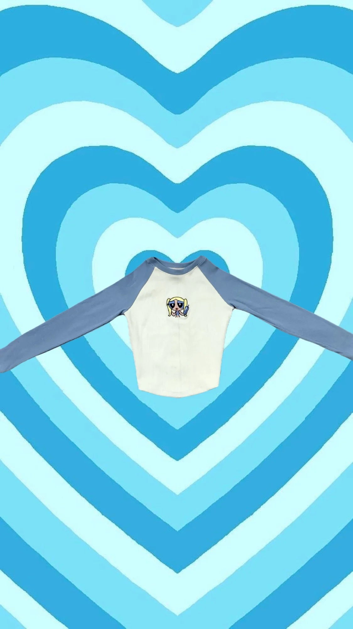 Ribbed Bubbles embroidered top
