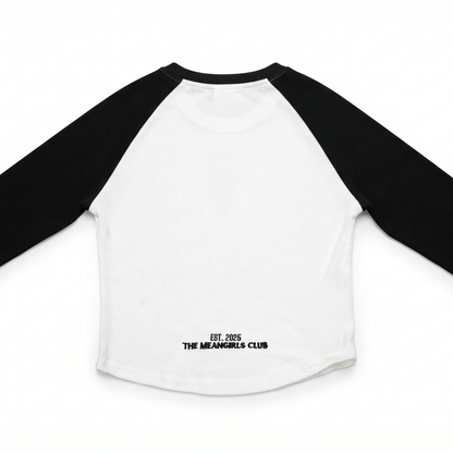 Kuromi Ribbed Embroidered Tee