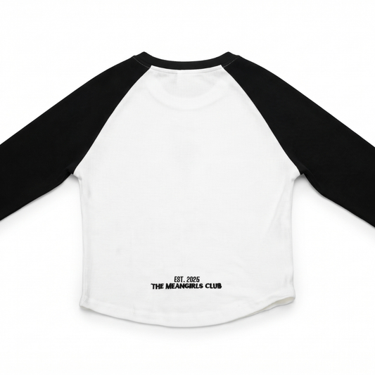 Kuromi Ribbed Embroidered Tee