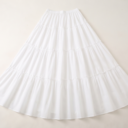 White Fairy Core Skirt