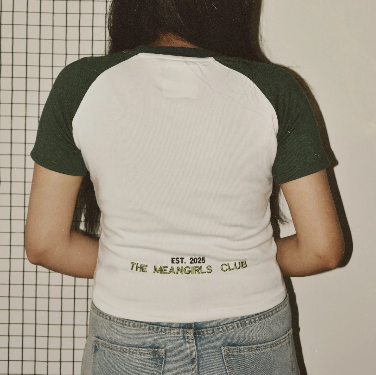 The ribbed olive tee