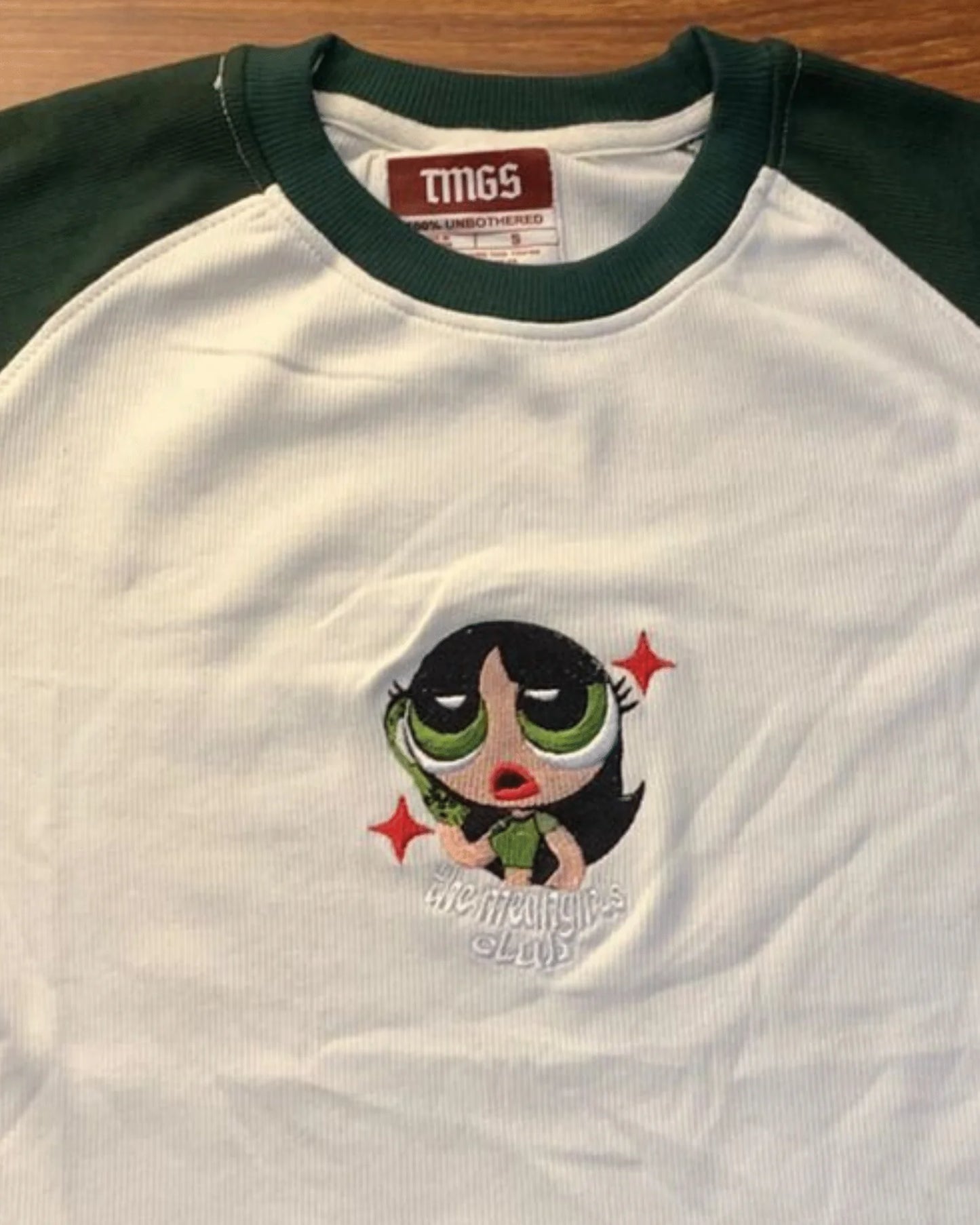 The ribbed olive tee