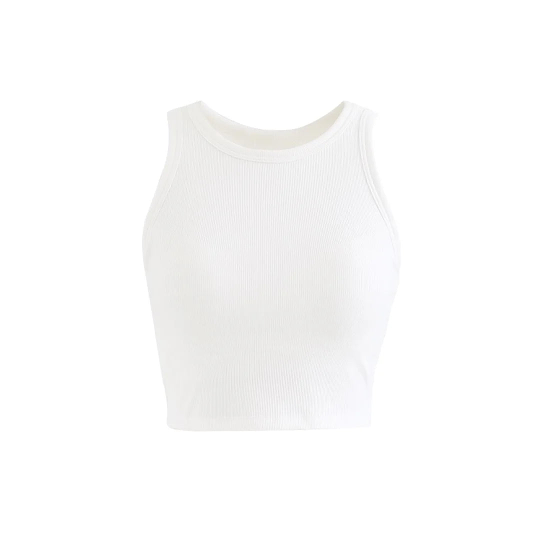Essential Ribbed Tank Top